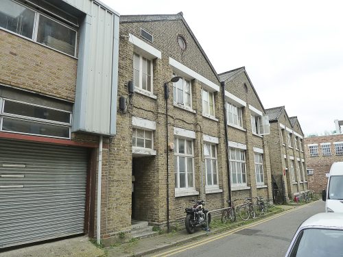 Work Only: 300 sq ft art studio with mezzanine available in converted warehouse, Stoke Newington N16