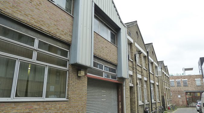 Work Only: 300 sq ft art studio with mezzanine available in converted warehouse, Stoke Newington N16