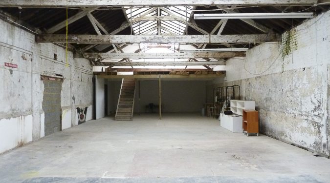 2500 sq ft ground floor live work style warehouse unit in Clapton Tram Depot, Clapton E5