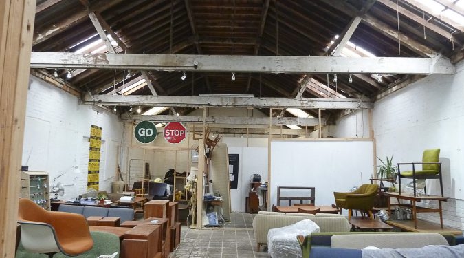 1800 sq ft Ground floor warehouse unit in Clapton Tram Depot E5