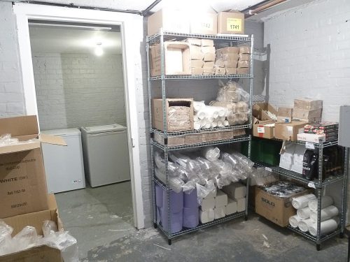 Basement – Storage rooms
