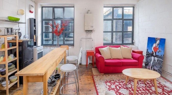 Amazing 1 Bed Warehouse Apartment in Hackney E9