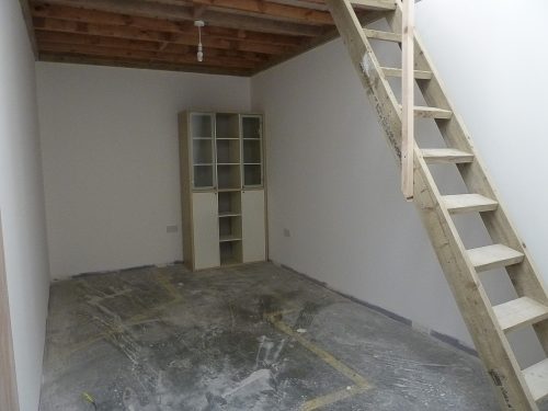 Artist studio / mezzanine style studio available to rent in converted warehouse in Seven Sisters N15