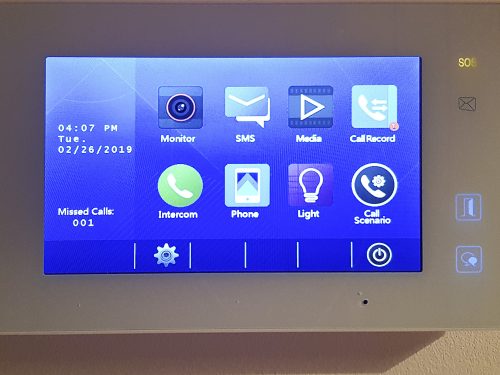 Smart monitor intercom system
