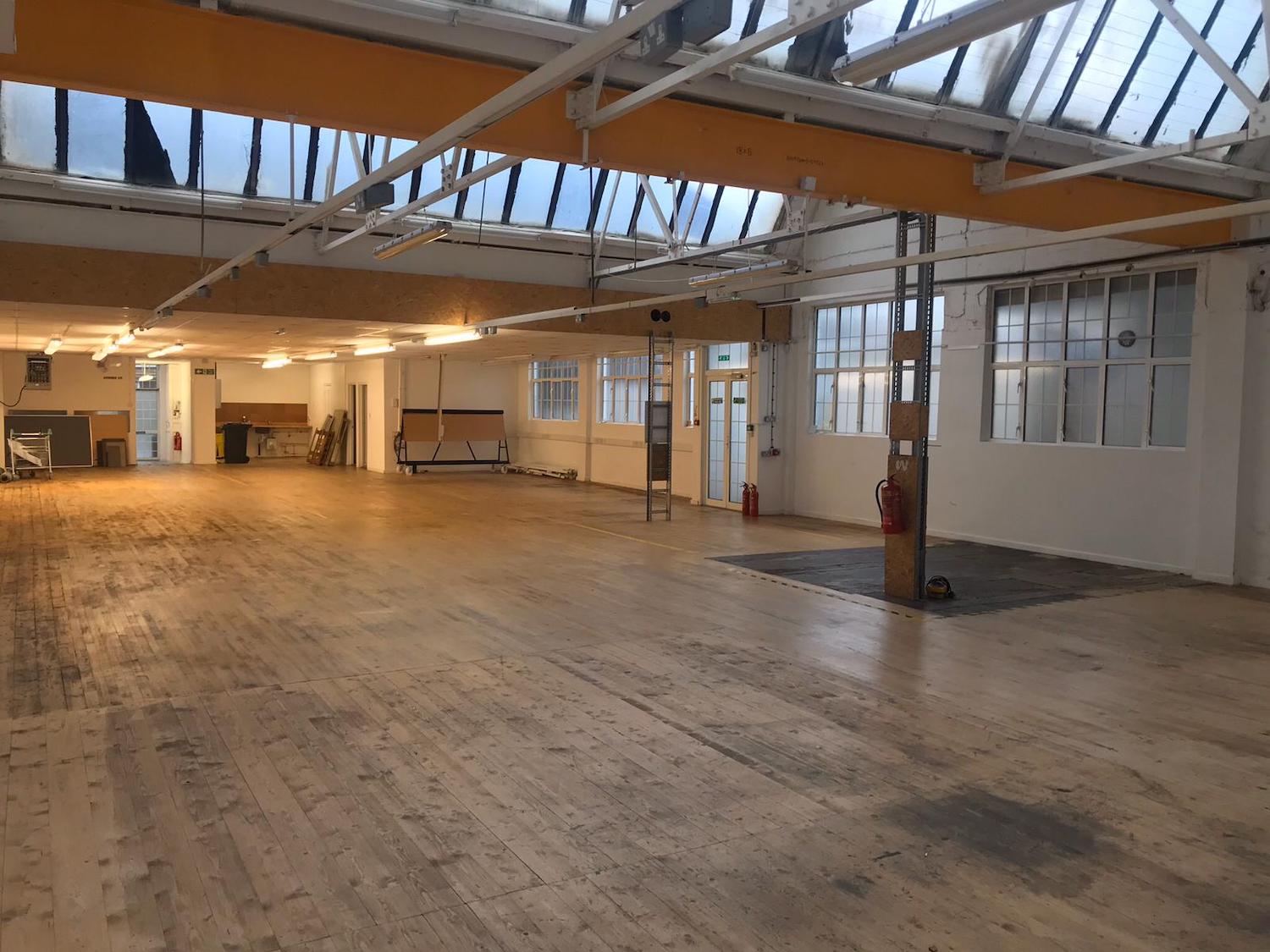 4000 sq ft ground floor warehouse space on Mavros House, Hermitage Road N4