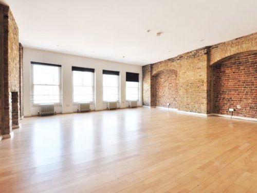 Stunning 1 bed large unfurnished first floor loft apartment to rent in N1 Hoxton