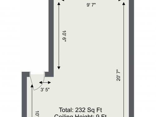 N15 Gaunson House Studio Floor Plan