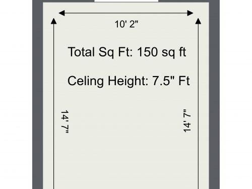 N16 Newington Green Green House Studio P – Floor Plan