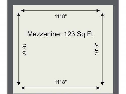 N16 SHelford Unit 62 – Mez Floor Plan