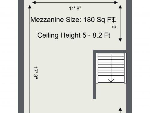N16 Shelford 46 – Mezzanine Floor Plan