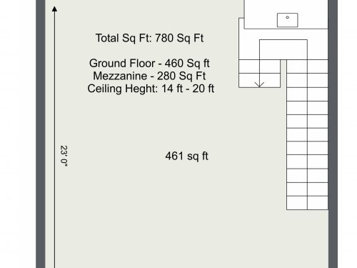 EN5 High Barnet – Unit 12 Studio 2 Floor Plan