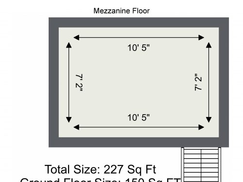 N16 Shelford 44 – Mezzanine Floor – Floor Plan