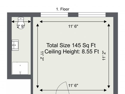 E3 Wick Lane Zubair New Studios 3 – Floor Plan