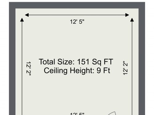 E9 Hackney Wick Wallis Rd Studio 10 – Floor Plan