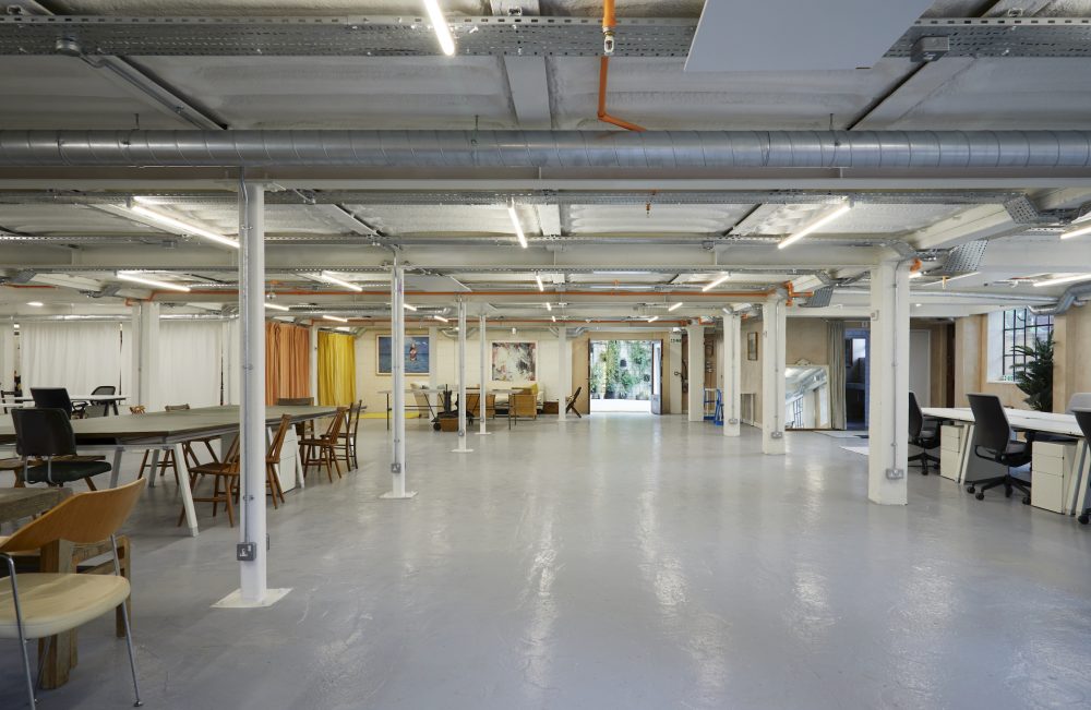 Main office with entrance to courtyard copy