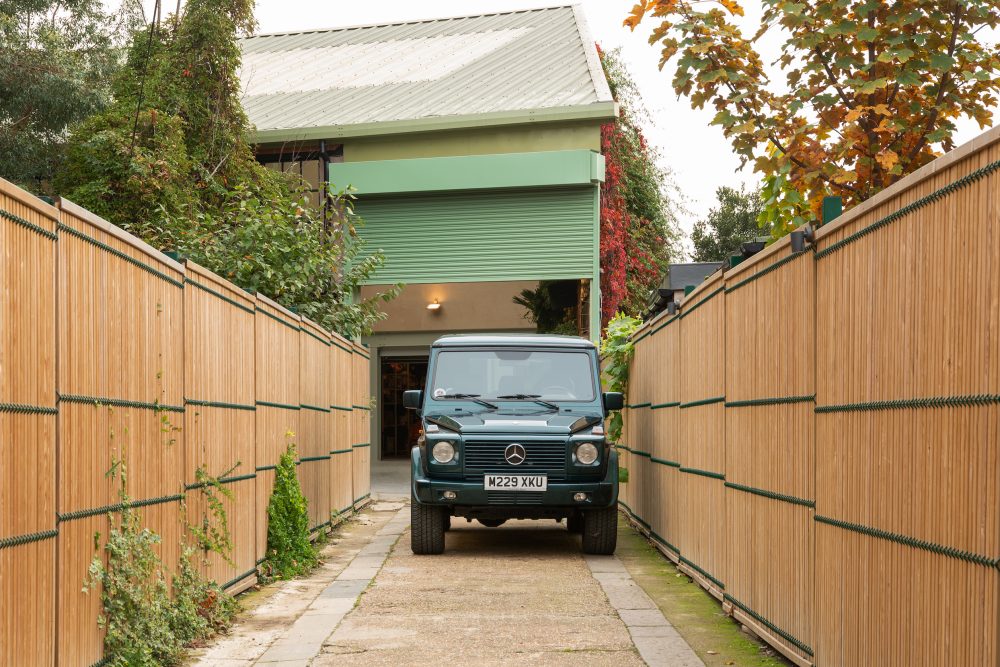 Private gated drive way
